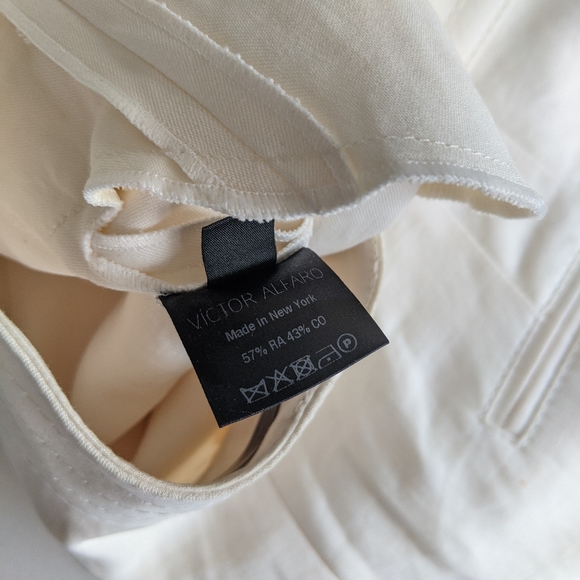 VICTOR ALFARO, Wide Leg Pleated Culottes, 4 - Picture 6 of 8